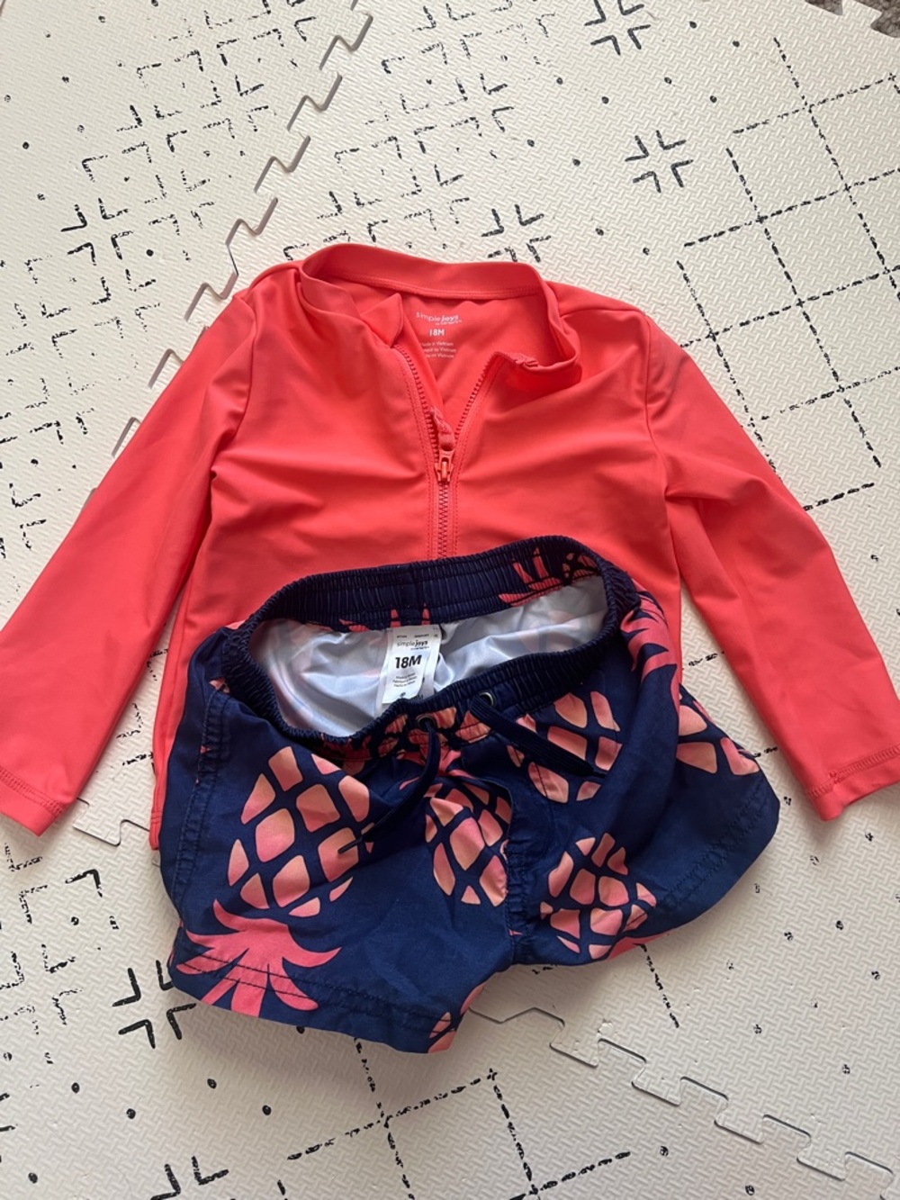 Carter’s 18 month boys swim